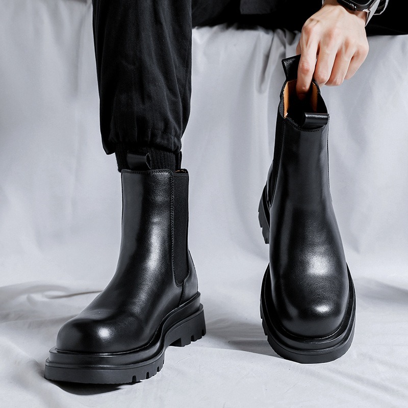 Męskie skórzane buty brytyjski – Leather Work Fabric recenzja i cena