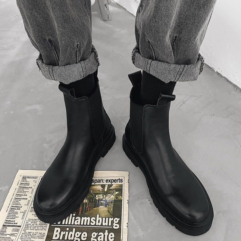 Męskie skórzane buty brytyjski – Leather Work Fabric recenzja i cena