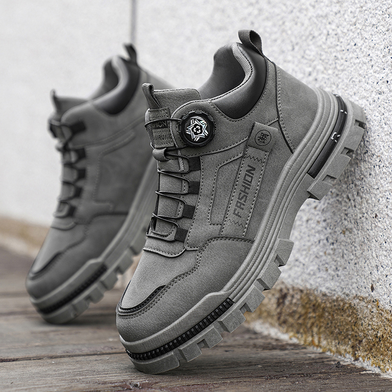 Męskie buty trekkingowe z zams – Leather Work Fabric recenzja i cena