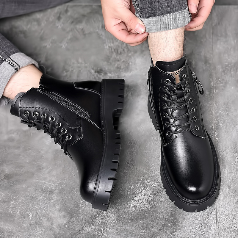 Męskie klasyczne buty ze skóry – Leather Work Fabric recenzja i cena