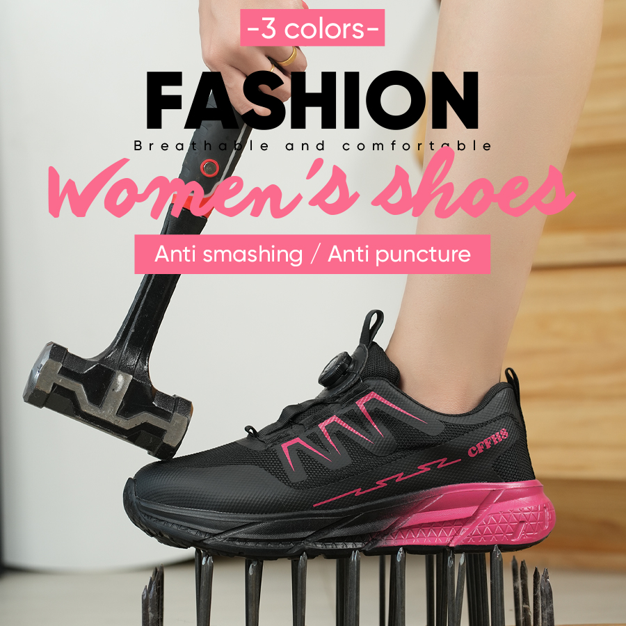Lekkie damskie buty robocze z  – Leather Work Fabric recenzja i cena