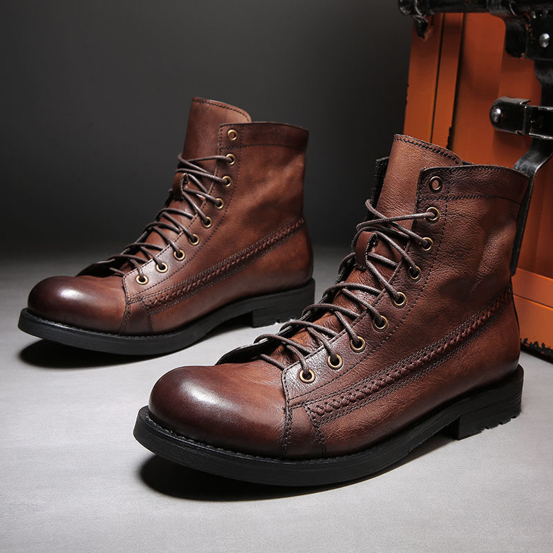 Męskie botki do kostki Klasycz – Leather Work Fabric recenzja i cena