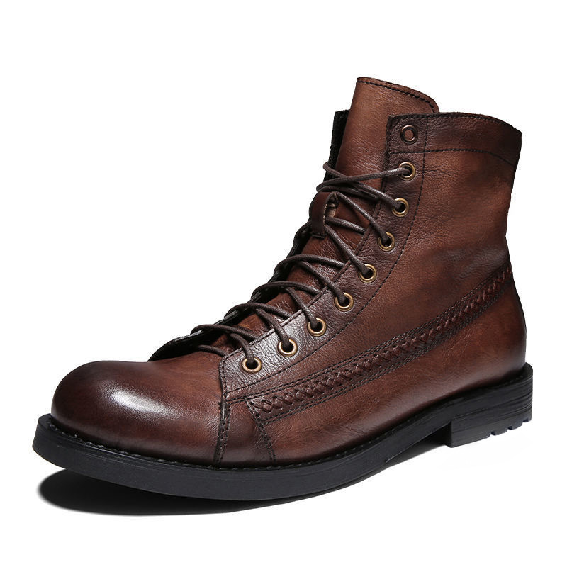 Męskie botki do kostki Klasycz – Leather Work Fabric recenzja i cena