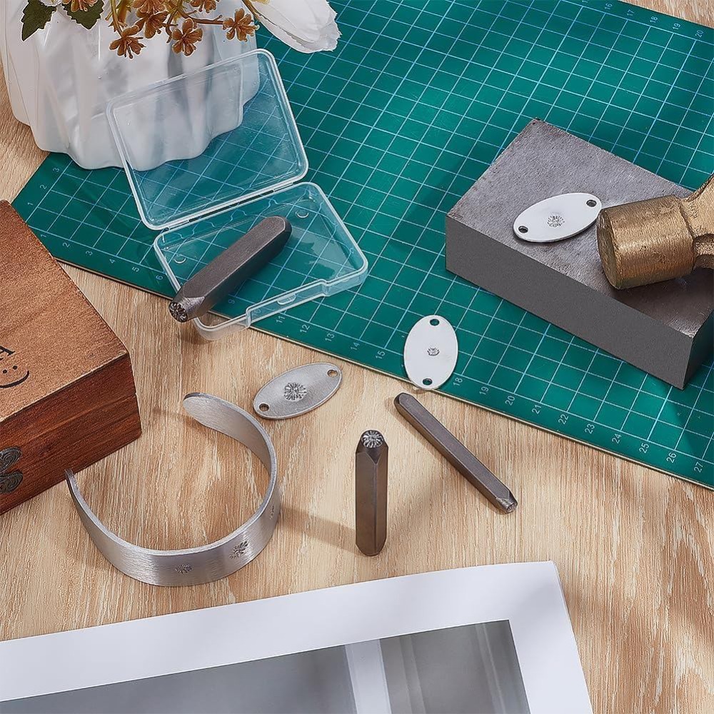 3 szt. Metalowe stemple do wyb – Leatherwork Art recenzja i cena