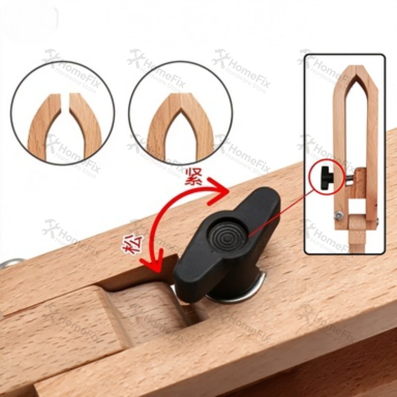 1 szt. Drewniany zacisk do szy – Leatherwork Vise recenzja i cena