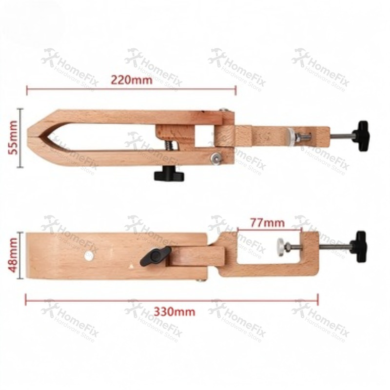 1 szt. Drewniany zacisk do szy – Leatherwork Vise recenzja i cena